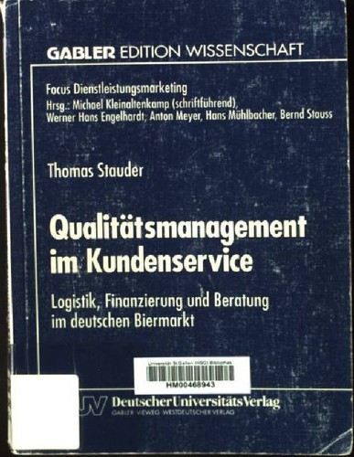 Qualitätsmanagement - , im