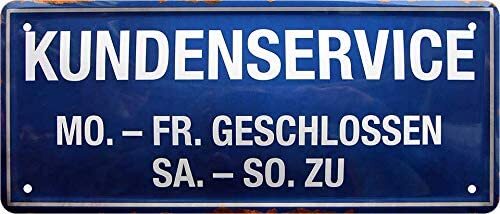 Blechschilder lustiger spruch - lustiger,