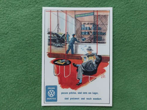 Postkarte käfer - vw,