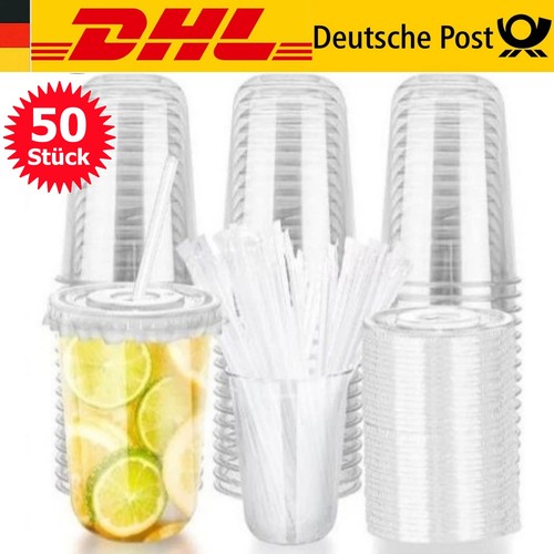 50pcs plastikbecher mit deckel - plastikbecher,