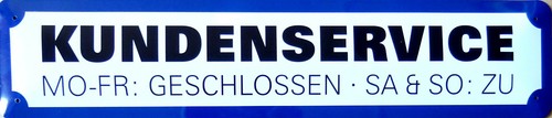 Blechschild straßenschild - blechschild,